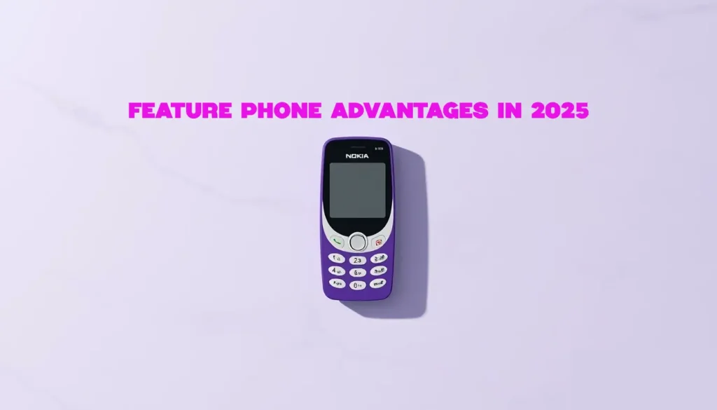 Feature Phone Advantages in 2025