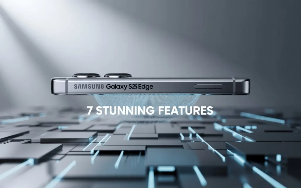 7 features of Samsung Galaxy S25 Edge