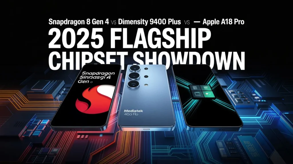 Snapdragon 8 Gen 4 vs Dimensity 9400 Plus vs Apple A18 Pro